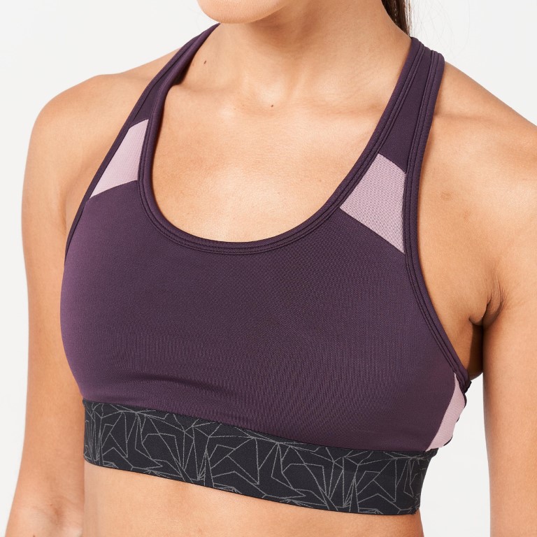 Lab360° TDry™ Sports Bra - Plum Perfect